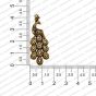 Peacock Shape Antique Pendant Design for Jewellery Making