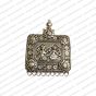 ECMANTPEN24-Rectangle-Shape-Metal-Antique-Finish-Silver-Color-Ganesha-and-Lakshmi-Pendant-Design-1