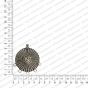 ECMANTPEN43-Round-Shape-Metal-Antique-Finish-Silver-Color-Pendant-Ganesha-Design-1 RV