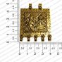 ECMANTPEN51-Rectangle-Shape-Metal-Antique-Finish-Gold-Color-Ganesha-and-Lakshmi-Pendant-Design-2 RV