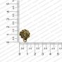 ECMANTSTUD106-Rose-Flower-Metal-Antique-Finish-Gold-Color-Stud-Design-3 RV