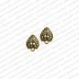 ECMANTSTUD111-Leaf-Shape-Metal-Antique-Finish-Gold-Color-Stud-Design-9