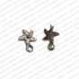 Star Shape Metal Antique Finish Silver Color Stud Design 1