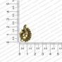 ECMANTSTUD15-Peacock-Shape-Metal-Antique-Finish-Gold-Color-Stud-Design-6 RV