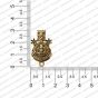 ECMANTSTUD17-Goddess-Lakshmi-Metal-Antique-Finish-Gold-Color-Stud-Design-1 RV