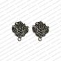 Metal Antique Finish Silver Color Stud Design 2