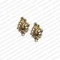 ECMANTSTUD25-Peacock-Shape-Metal-Antique-Finish-Gold-Color-Stud-Design-11-Medium