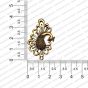 ECMANTSTUD26-Peacock-Shape-Metal-Antique-Finish-Gold-Color-Stud-Design-11-Big RV