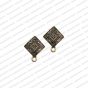 ECMANTSTUD30-Rhombus-Shape-Metal-Antique-Finish-Gold-Color-Stud-Design-1
