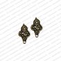 ECMANTSTUD47-Goddess-Lakshmi-Metal-Antique-Finish-Gold-Color-Stud-Design-2