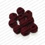 12mm Brown Maroon Cotton Beads/Cotton Balls | Handmade Cotton Beads