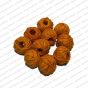 ECMCB10-Light-Orange-Color-Round-Shape-Matte-Finish-Cotton-Beads-12mm-Dia