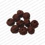 ECMCB14-Coffee-Brown-Color-Round-Shape-Matte-Finish-Cotton-Beads-12mm-Dia