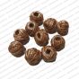 ECMCB18-Light-Brown-Color-Round-Shape-Matte-Finish-Cotton-Beads-12mm-Dia