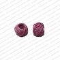 ECMCB19-Candy-Pink-Color-Round-Shape-Matte-Finish-Cotton-Beads-12mm-Dia V1