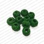 ECMCB26-Leaf-Green-Color-Round-Shape-Matte-Finish-Cotton-Beads-12mm-Dia