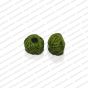 ECMCB27-Light-Green-Color-Round-Shape-Matte-Finish-Cotton-Beads-12mm-Dia V1