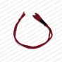 ECMCD47-17-Inch-Magenta-Pink-and-Black-Color-Cotton-Dori-3-Inch-Binding