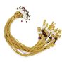 Excellentcrafts Adjustable Pearl Necklace Back Rope Dori for Jewellery Making (Pack of 6 Pcs)