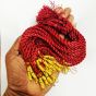 Maroon Color Silk Twisted Dori Necklace Back Rope for Necklace - Pack of 6Pcs