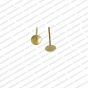 ECMFIND71-5mm-Dia-Round-Shape-Metal-Jewelry-Findings-Gold-Stud-Base V1
