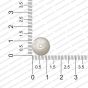 10mm Dia Round Shape Silver Antique Finish Metal Head Cap Design 22