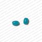 ECMGLBEAD129-6mm-x-4mm-Agenta-Blue-Transparent-Oval-Shape-Shiny-Glass-Beads V1