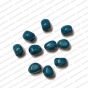 ECMGLBEAD14-8mm-x-10mm-Agenta-Blue-Transparent-Corn-Shape-Shiny-Glass-Beads