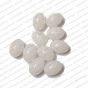 ECMGLBEAD173-14mm-x-10mm-White-Transparent-Oval-Shape-Shiny-Glass-Beads