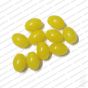 ECMGLBEAD174-14mm-x-10mm-Sunshine-Yellow-Transparent-Oval-Shape-Shiny-Glass-Beads