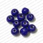 ECMGLBEAD215-8mm-Dia-Royal-Blue-Transparent-Round-Shape-Shiny-Glass-Beads