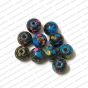 ECMGLBEAD218-8mm-Dia-Multicolor-Texture-Round-Shape-Shiny-Glass-Beads