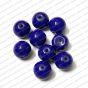 ECMGLBEAD228-12mm-Dia-Royal-Blue-Transparent-Round-Shape-Shiny-Glass-Beads