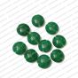 ECMGLBEAD330-20mm-Dia-Forest-Green-Transparent-Round-Shape-Shiny-Glass-Beads