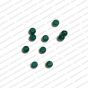 ECMGLBEAD42-3mm-Dia-Peacock-Green-Transparent-Round-Shape-Shiny-Glass-Beads