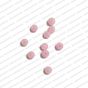 ECMGLBEAD44-3mm-Dia-Candy-Pink-Transparent-Round-Shape-Shiny-Glass-Beads