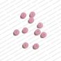 ECMGLBEAD47-4mm-Dia-Candy-Pink-Transparent-Round-Shape-Shiny-Glass-Beads