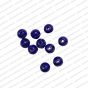 ECMGLBEAD68-6mm-Dia-Royal-Blue-Transparent-Round-Shape-Shiny-Glass-Beads