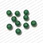 ECMGLBEAD75-8mm-Dia-Forest-Green-Transparent-Round-Shape-Shiny-Glass-Beads