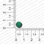 ECMK103-8mm-Dia-Round-Shape-Forest-Green-Color-Flat-Crystal-Kundans RV