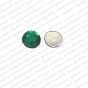 ECMK103-8mm-Dia-Round-Shape-Forest-Green-Color-Flat-Crystal-Kundans V1