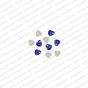 ECMK72-8mm-x-8mm-Heart-Shape-Royal-Blue-Color-Pointed-Crystal-Kundans