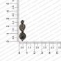 ECMKCH16-Ball-Drop-Shape-Metal-Antique-Finish-Silver-Kolhapuri-Charm-Design-1 RV