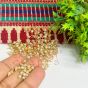 3mm Round Cream Color Pearl Loreal Charms for making Jewellery - (Pack of 10g - 200-250Pcs) FV