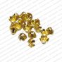 ECMMCAP17-10mm-Dia-Round-Shape-Gold-Color-Shiny-Finish-Metal-Cap-6-Petal-Flower-Design-1