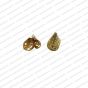 ECMMCAP8-16mm-x-17mm-Cone-Shape-Gold-Color-Shiny-Finish-Metal-Cap-Design-1 V2