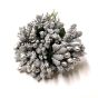 Silver Color Artificial Pollens for Bridal Jewelry Making | Elegant Craft Supplies