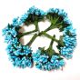 Blue Color Artificial Pollens for Tiara and Jewelry Making 