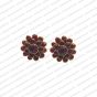 ECMPS18-Double-Layer-Round-Shape-Maroon-Color-Pachi-Studs