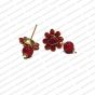 ECMPS33-Tear-Drop-Shape-Red-Color-Pachi-Studs V1